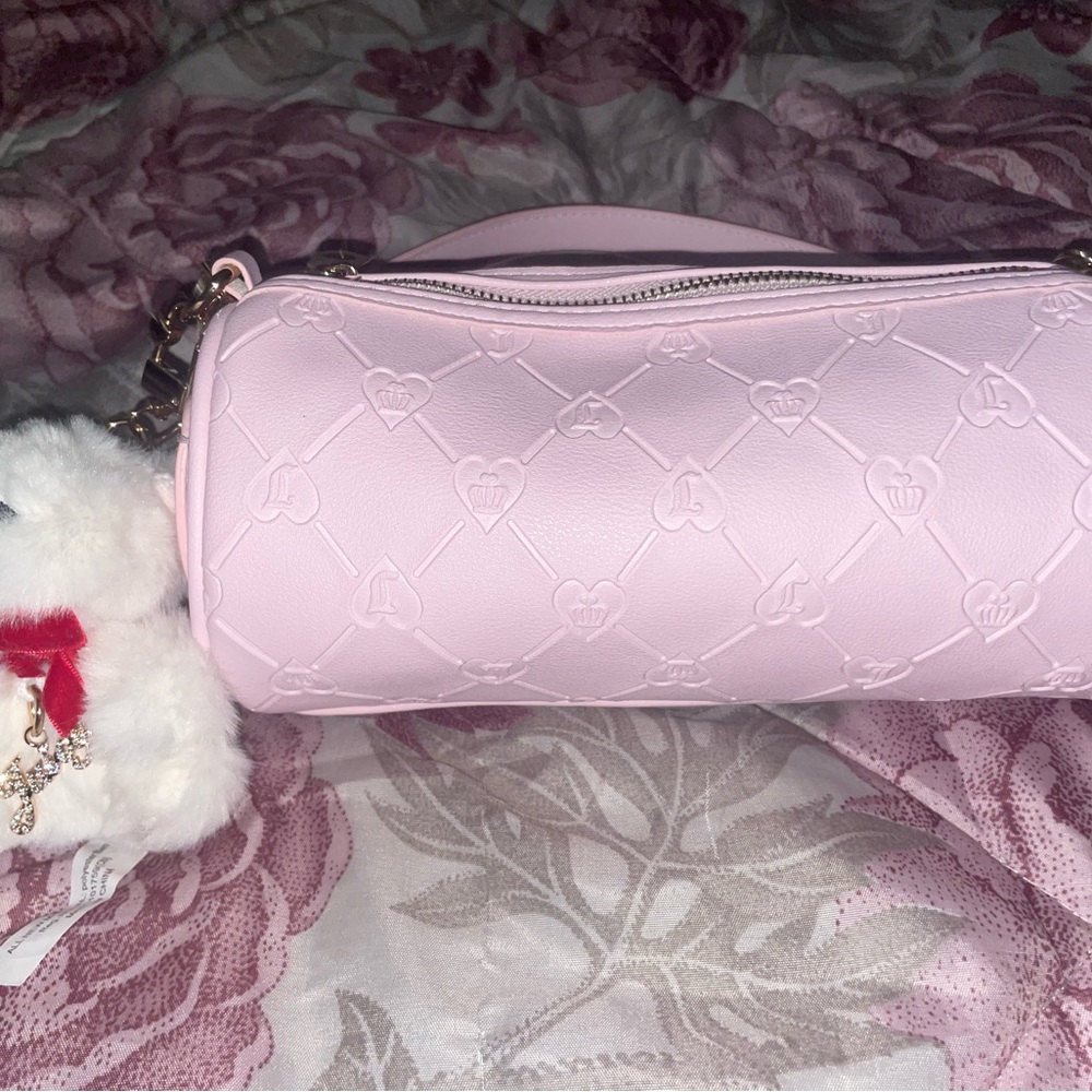 Juicy couture barrel shoulder bag